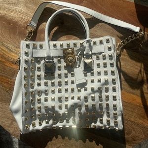 Michael Kors PYRAMID STUD Hamilton Tote
